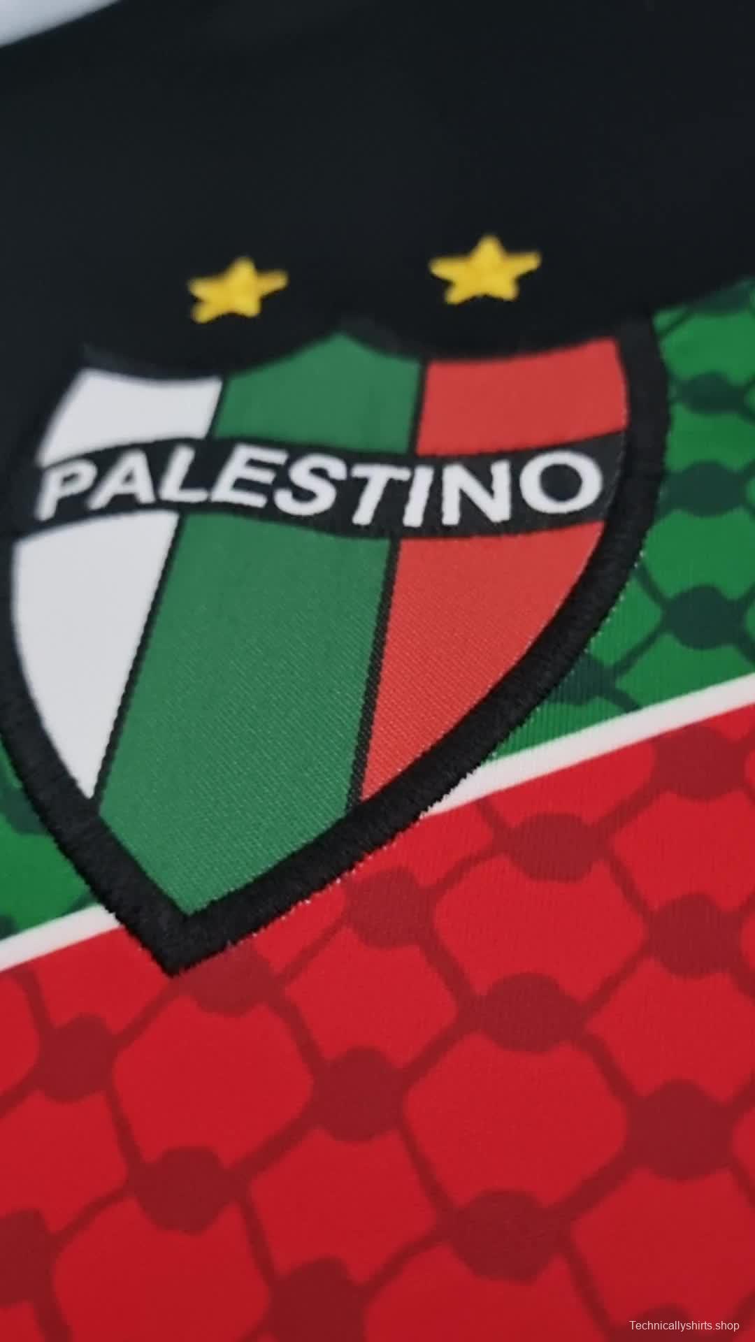 22/23 Deportivo Palestino Black Soccer Jersey