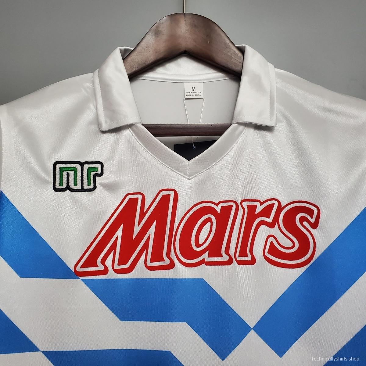 Retro Napoli 88/89 away Soccer Jersey