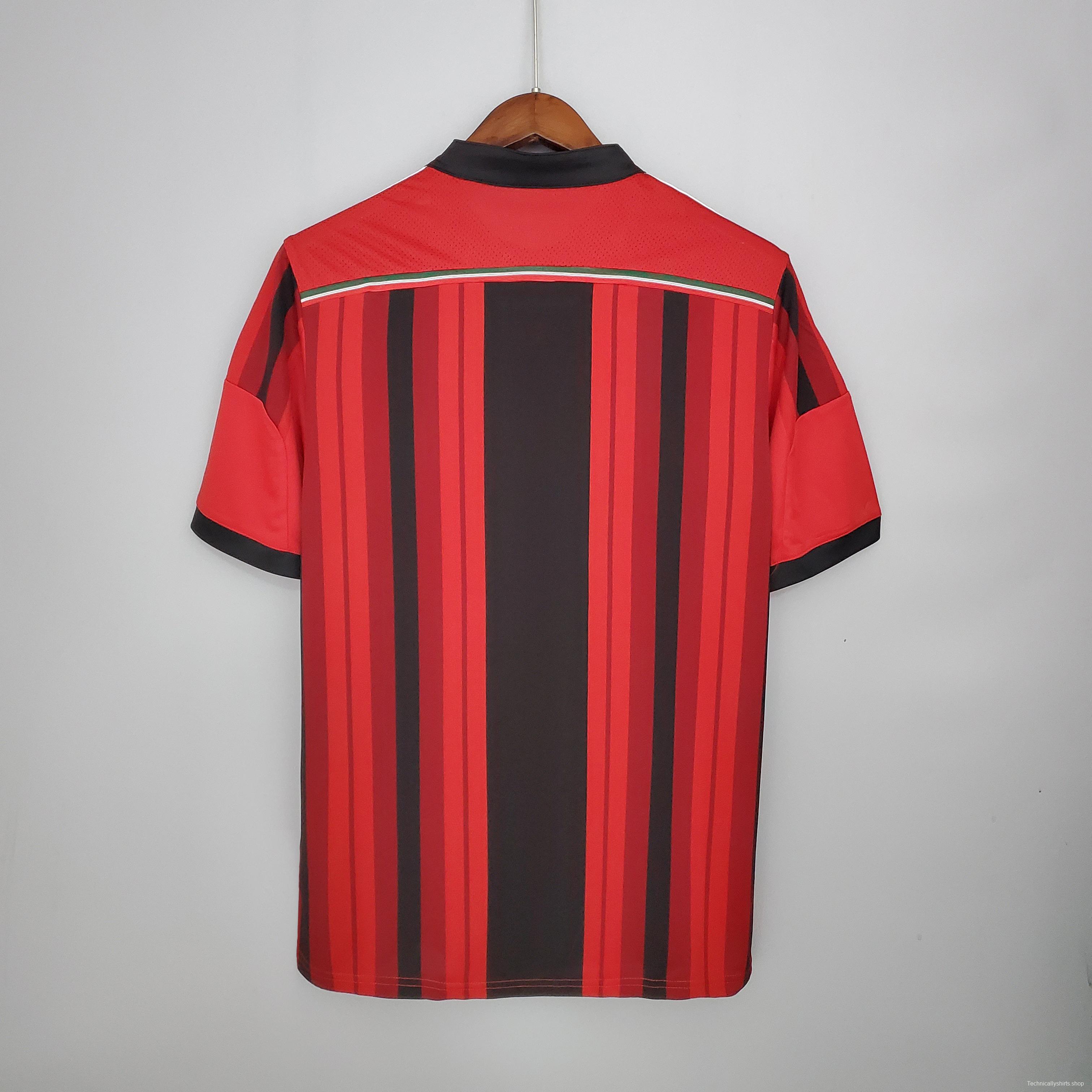 Retro AC Milan 14/15 home Soccer Jersey