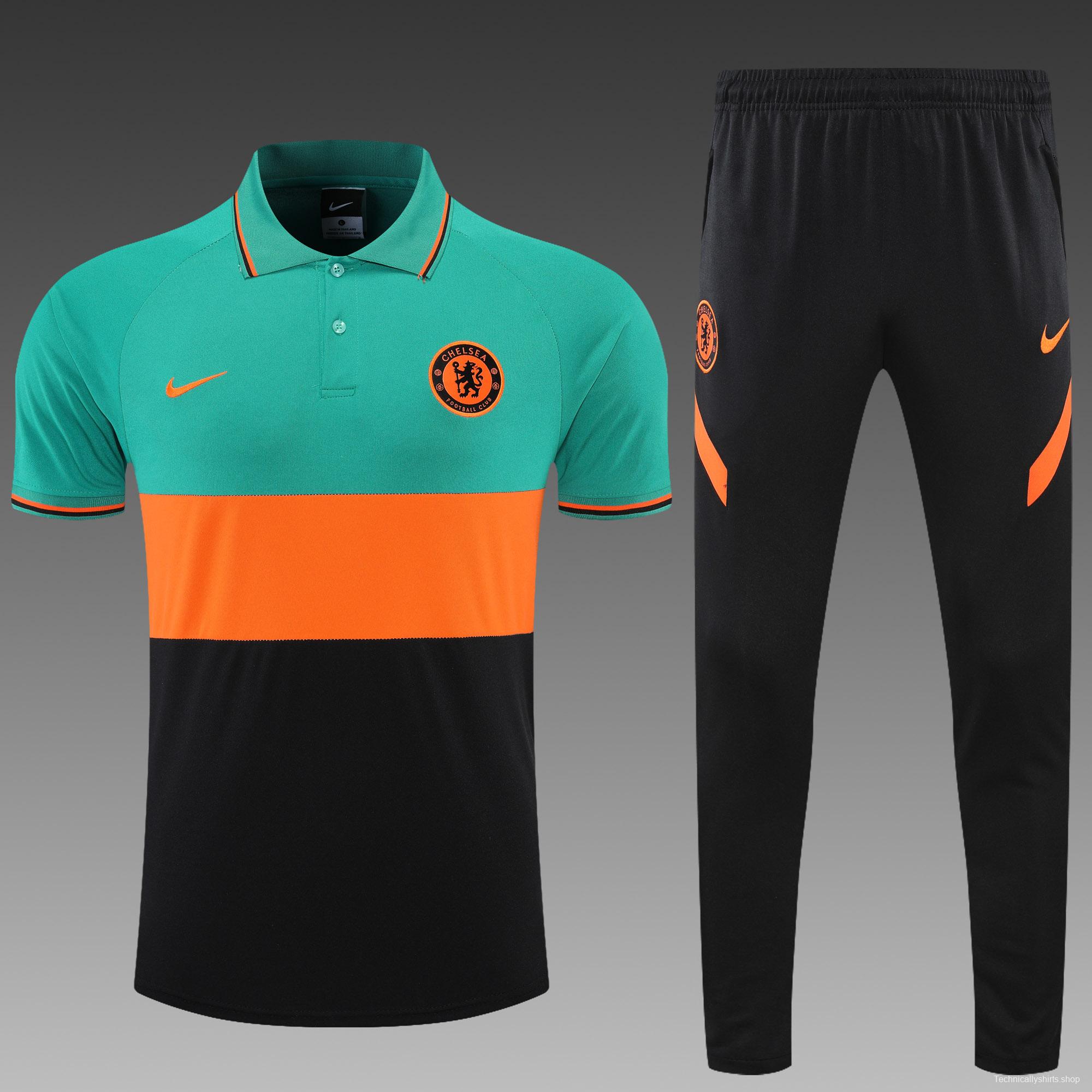 Chelsea POLO kit black orange green (not supported to be sold separately)