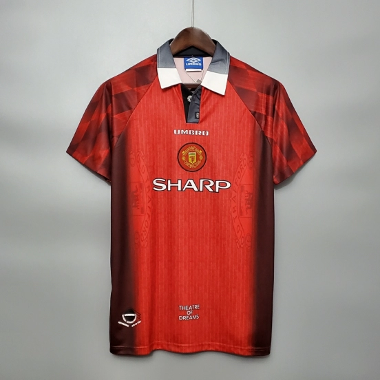 Retro 96/97 Manchester United home Soccer Jersey
