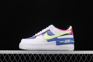 NIKE Air Force 1 ShAdidasow light weight heightened low-top board shoes CJ1641-100