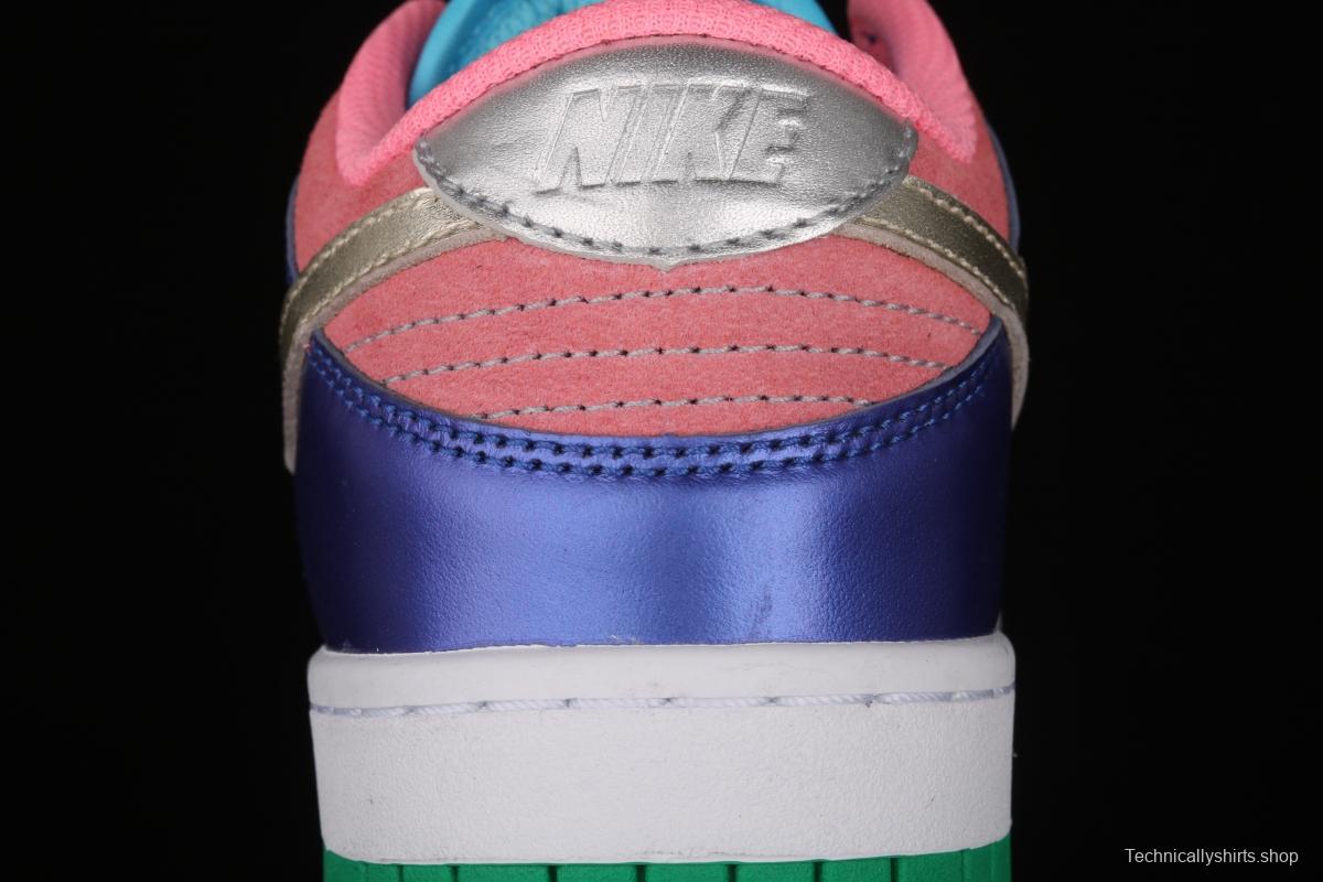 NIKE SB DUNK Low SE Candy Egg 2.0 candy mandarin duck dunk series low side leisure sports skateboard shoes DN0855-600