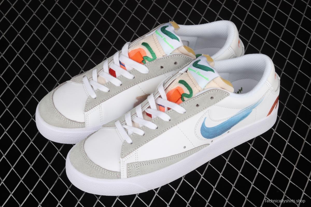 NIKE Blazer Low trailblazer color graffiti low-side leisure sports board shoes DM0882-100