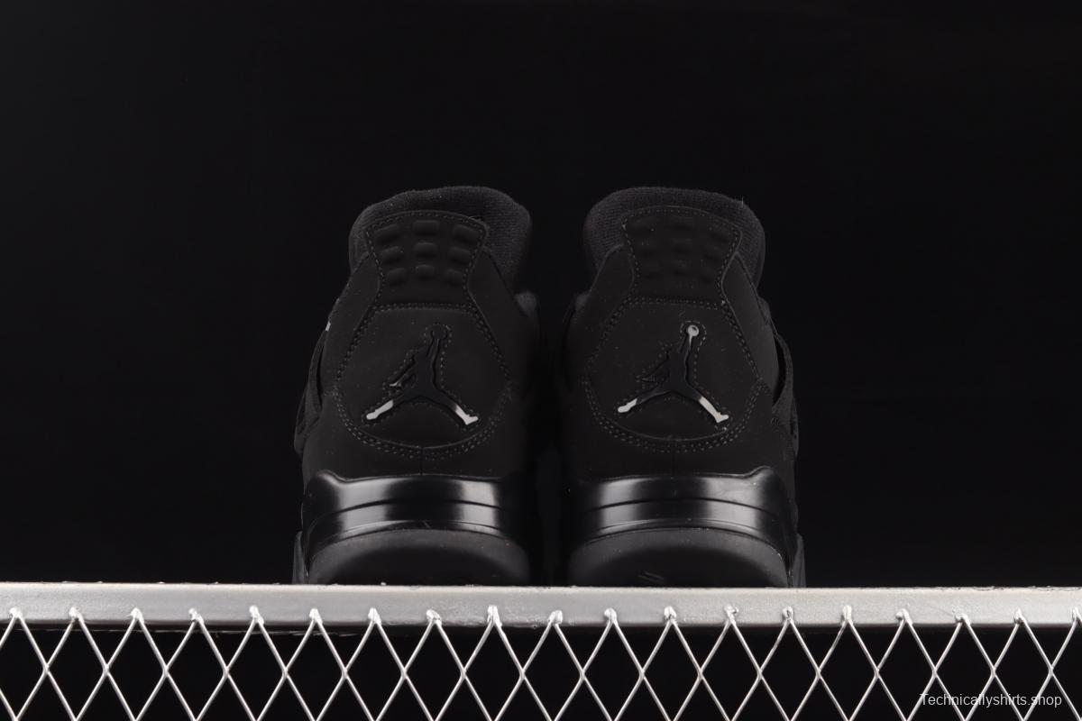 Air Jordan 4 Black Cat Black Cat True header layer CU1110-010