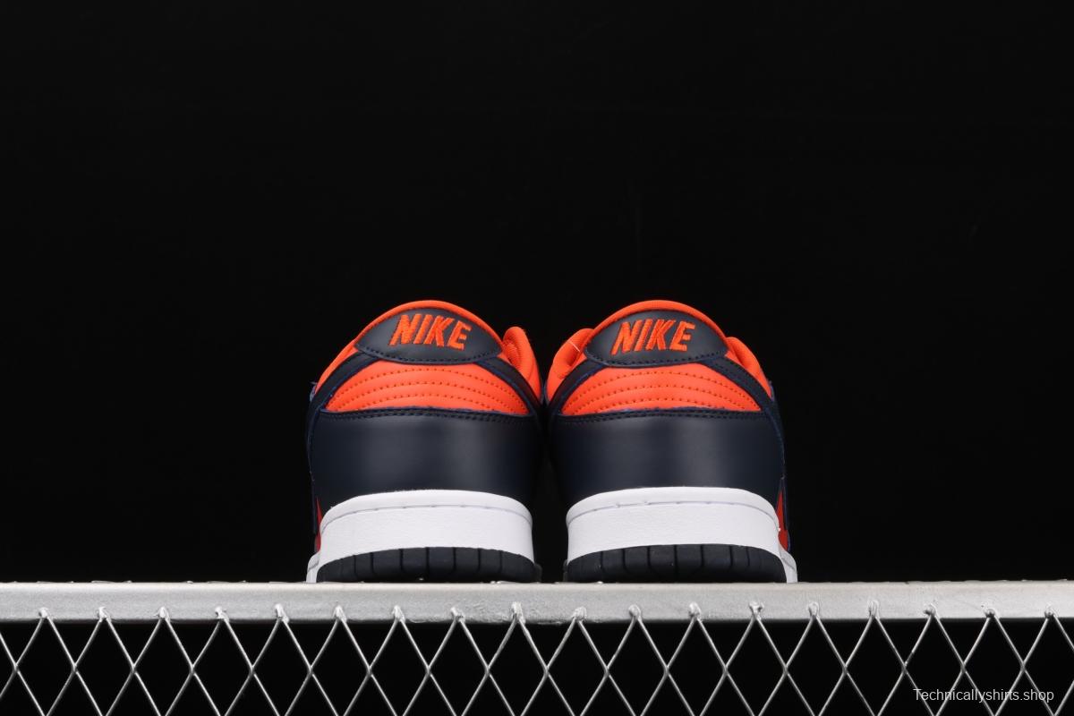 NIKE SB DUNK Low SP Fanta color matching head layer low side leisure sports board shoes CU1727-800