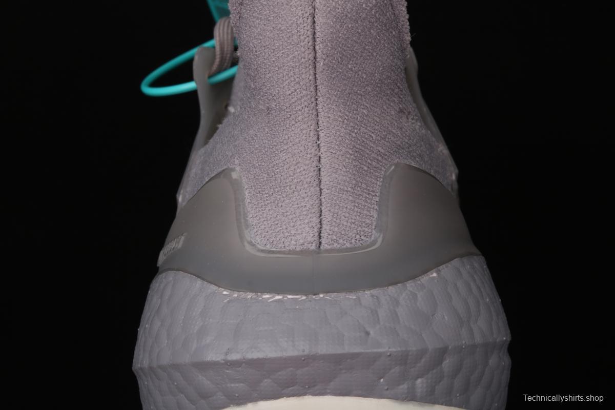 Adidas Ultra Boost 21 Consortium FY0432 Das new thick-soled popcorn running shoes