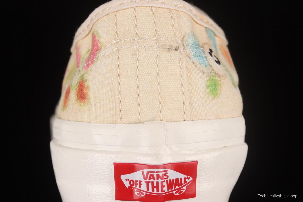 Sandy Liang x Vans Authentic 44 DX joint style young women's style fashion leisure board shoes VN000QERBLF