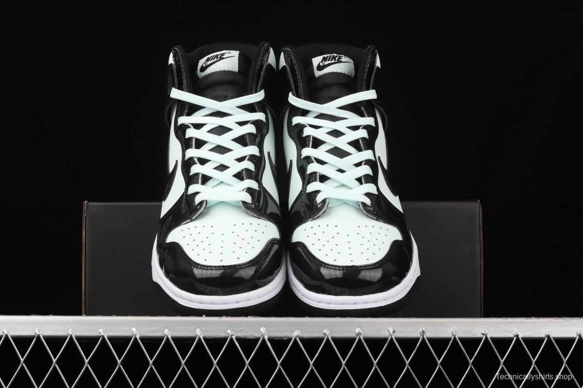 NIKE SB DUNK High Pro mint green all-star SB buckle rebound high-top casual skateboard shoes DD1398-300