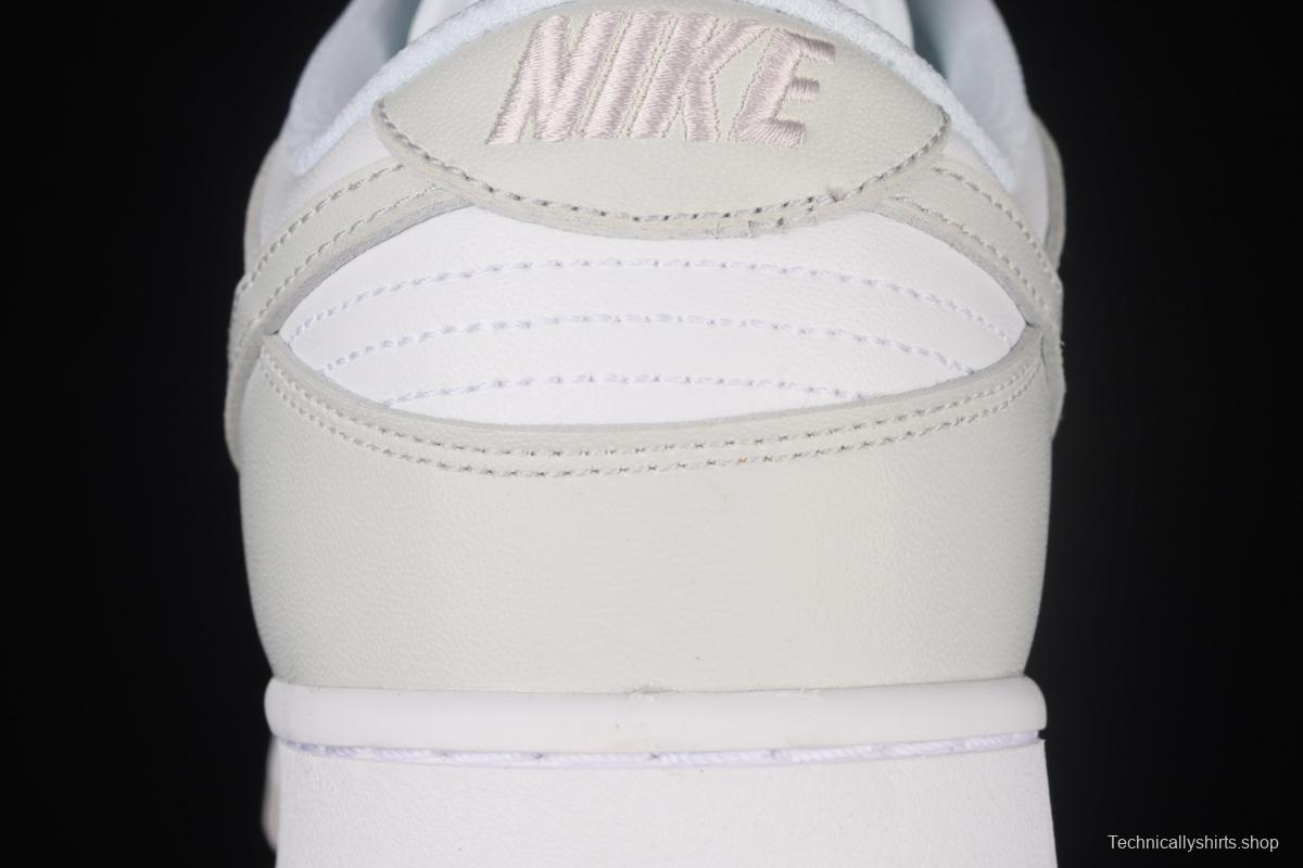 NIKE SB DUNK Low dunk series white light gray color matching low-side leisure sports skateboard shoes DD1503-103