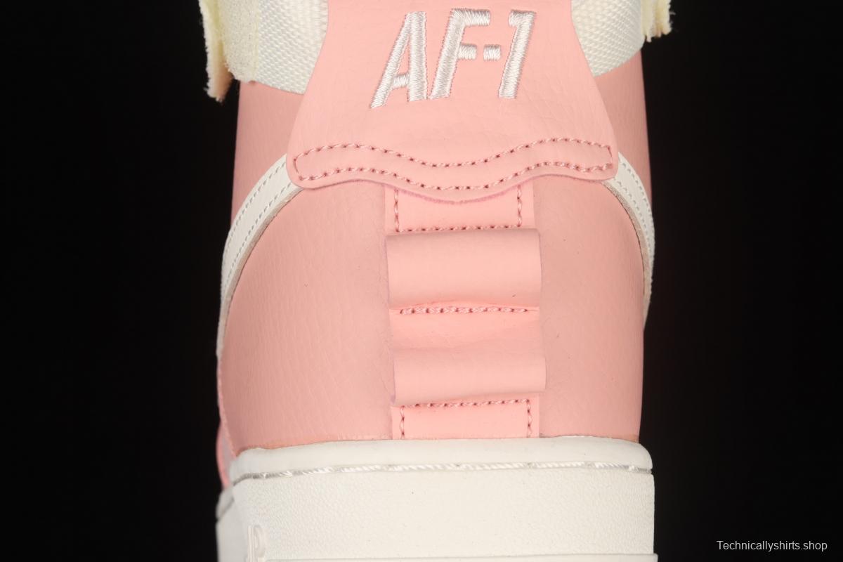 NIKE Air Force 1 Hi UT Air Force Cherry Pollen High-top Leisure Board shoes CQ4810-621