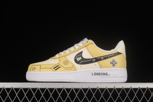 NIKE Air Force 1'07 Low PS5 Video Game Theme Low Top Sports Casual Sneakers DD8959-102