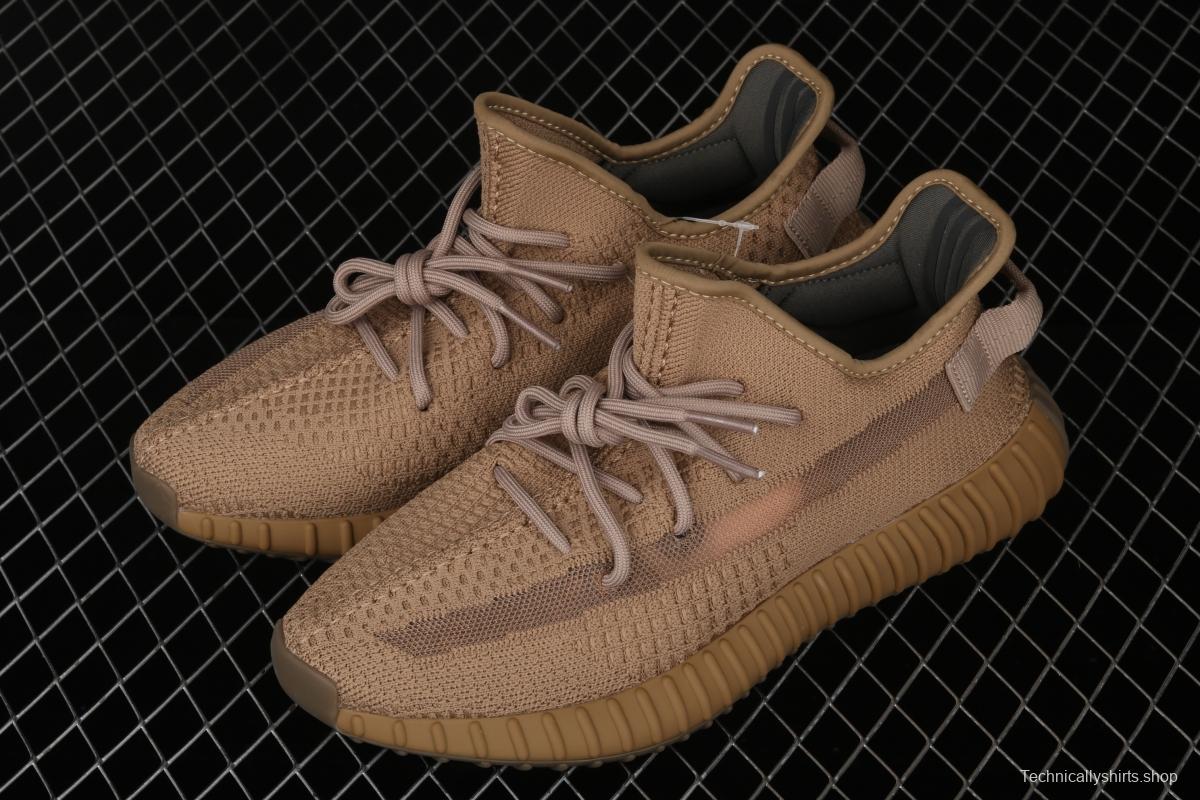 Adidas Yeezy Boost 350 V2 FX9033 Darth Coconut 350 second generation hollowed-out sesame gray angel color BASF Boost original