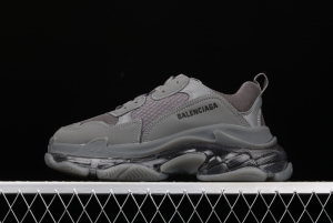 Balenciaga Triple S 3.0 three-generation retro casual running shoes full combination nitrogen crystal outsole A11801