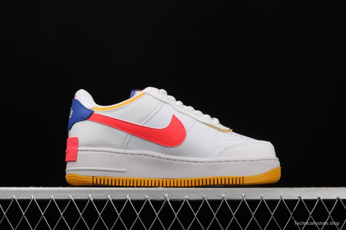 NIKE Air Force 1 ShAdidasow light weight heightened low-top 100-top board shoes CI0919-105