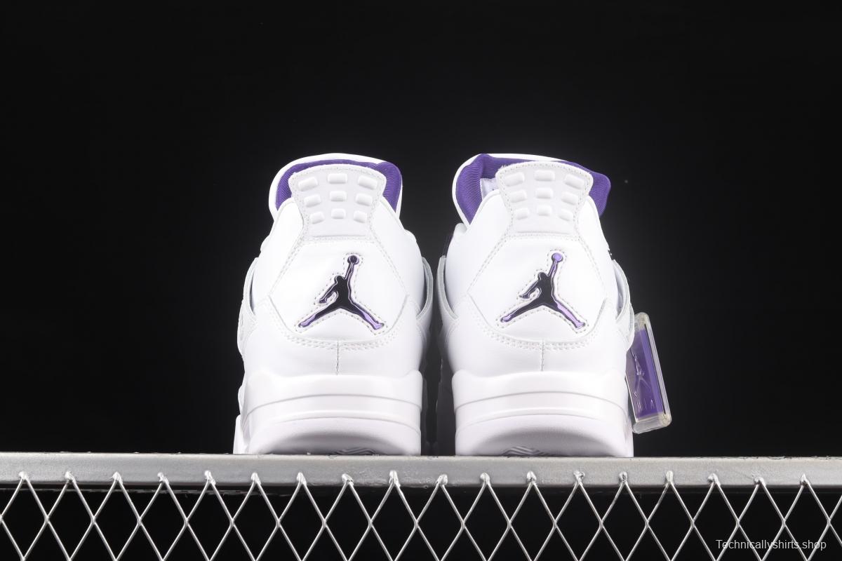 Air Jordan 4 Court Purple White and Purple head layer True Standard CT8527-115