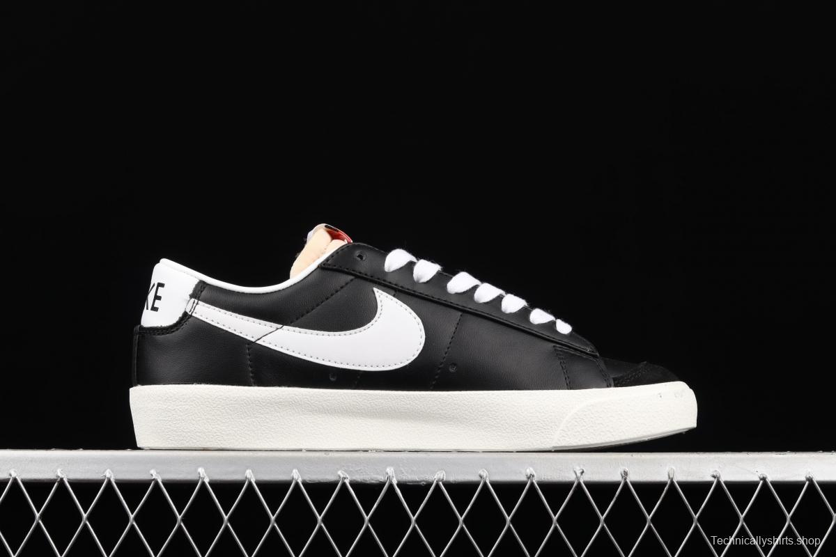 NIKE Blazer Low Prm trailblazer leather low-top skateboard shoes DA6364-001