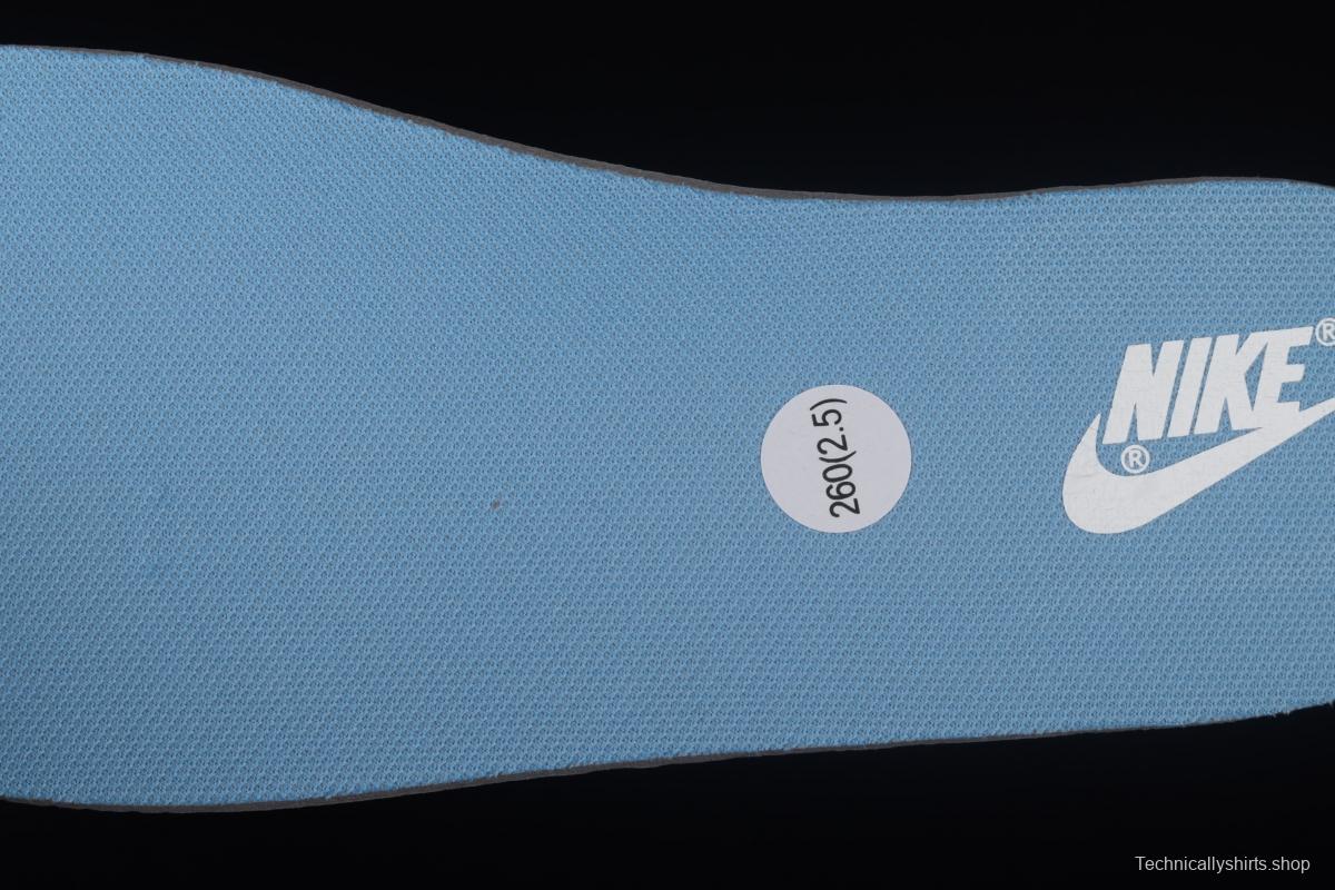 NIKE DUNK Low University Blue White Blue North Carolina White Blue Slam Dunk Series low side Leisure Sports Skateboard shoes DD1391-102