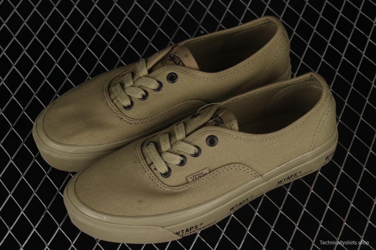 Wtaps x Vault by OG Vans Authentic limited joint style fashion tooling style low-top casual board shoes VN000UDDKBA