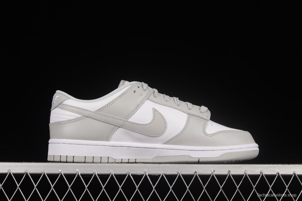 NIKE SB DUNK Low Grey Fog White Grey SB Buckle Breakbackboard Fashion Casual Sneakers DD1391-103