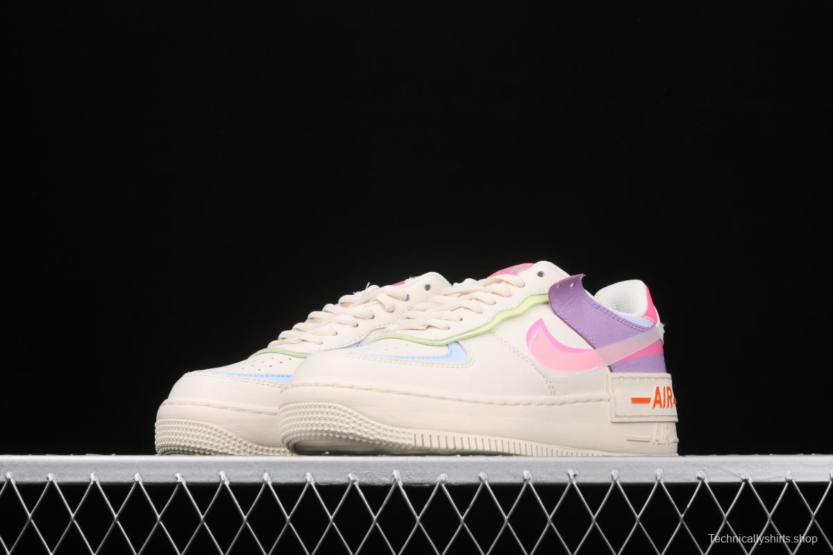 NIKE Air Force 1 ShAdidasow all-white lightweight shoes CU3012-164low-top white board shoes