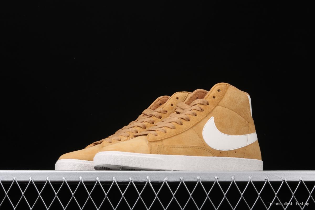 NIKE Blazer Mid Vntg Suede Trail Blazers High Top Leisure Sports Board shoes 917862-700