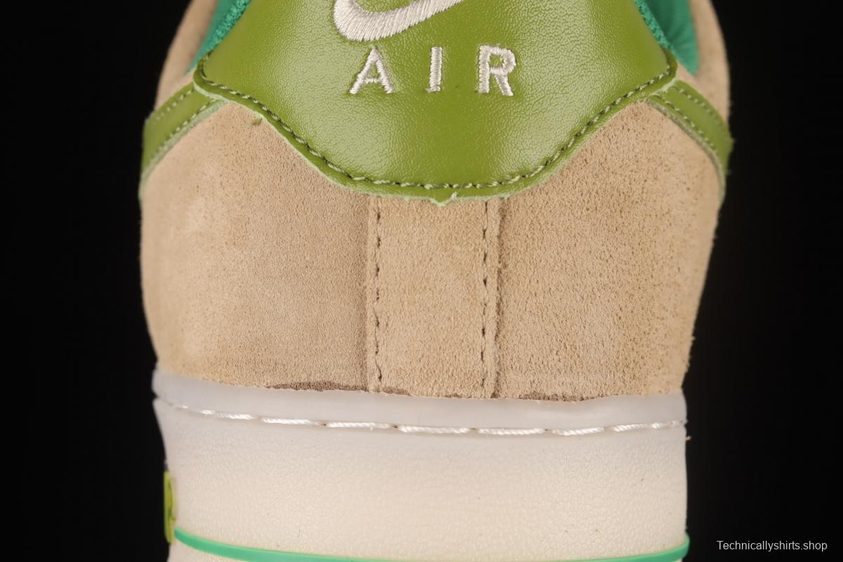 NIKE Air Force 11407 Low Cactus Desert Cactus Dark low-top Leisure Board shoes CV1755-100