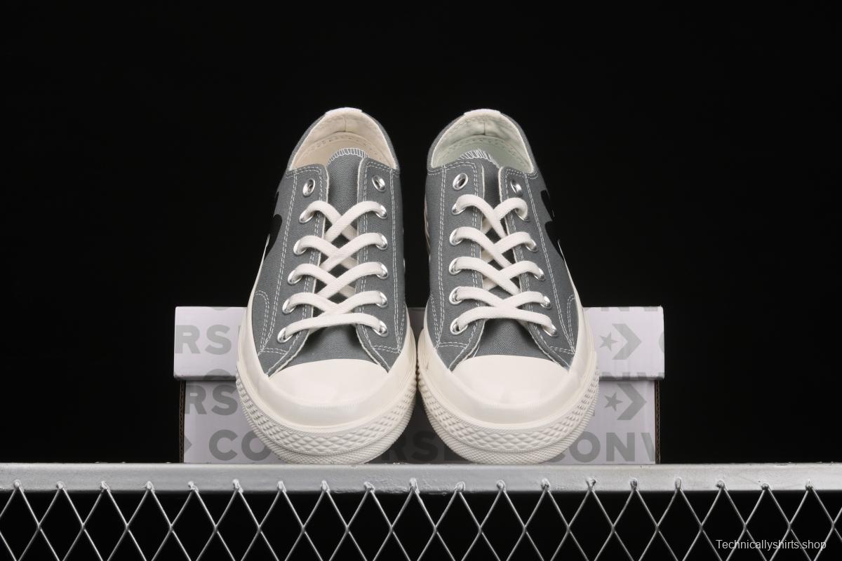 Converse x Cdg Comme des Gar ç ons Play 2021ss Love Co-named low-upper shoes 171849C