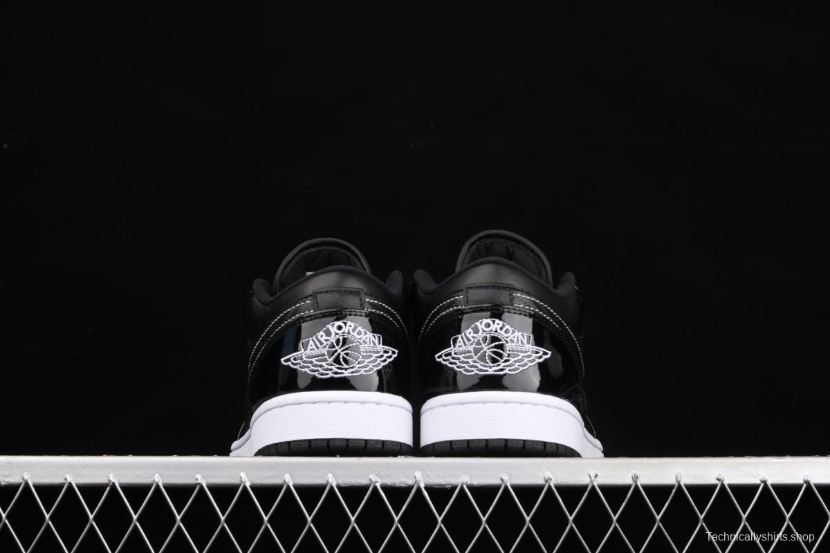 Air Jordan 1 Low ASW low-top all-Star patent leather black low-top basketball shoes DD1650-001