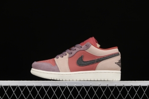 Air Jordan 1 Low pink purple splicing DC0774-602