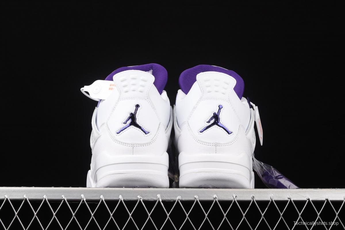 Air Jordan 4 Court Purple White and Purple CT8527-115