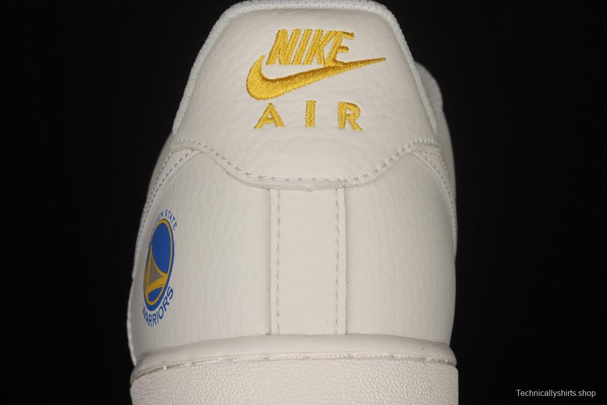 NIKE Air Force 11607 Low Milan Yellow Golden State Warriors City limits Air Force low-top casual board shoes GS6638-150