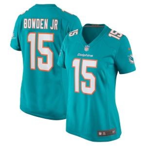 Women's Lynn Bowden Jr. Aqua Player Limited Team Jersey