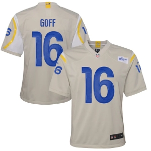 Youth Jared Goff Bone Player Limited Team Jersey