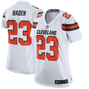 Women's Joe Haden White Player Limited Team Jersey