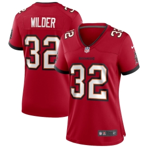 Women's James Wilder Red Retired Player Limited Team Jersey