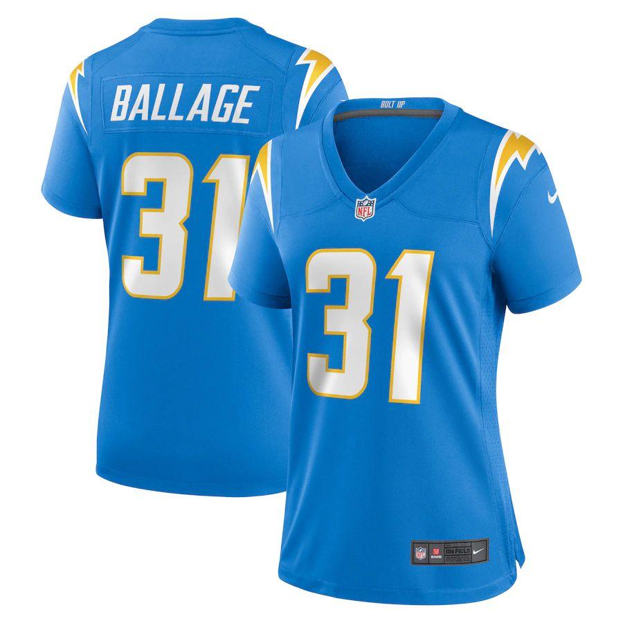 Women's Kalen Ballage Powder Blue Player Limited Team Jersey