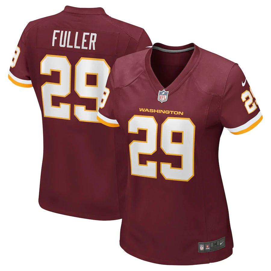 Women's Kendall Fuller Burgundy Player Limited Team Jersey