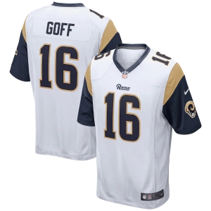 Men's Jared Goff White Player Limited Team Jersey