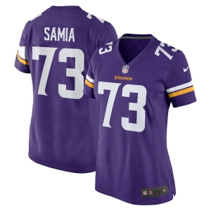 Women's Dru Samia Purple Player Limited Team Jersey