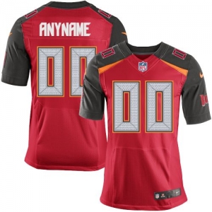 Men's Red Custom Elite Team Jersey