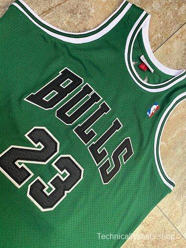 Men's Michael Jordan Green Retro Classic Team Jersey