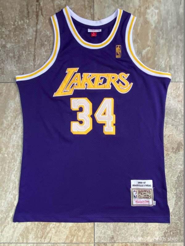 Men's Shaquille O'Neal Purple Retro Classic Team Jersey