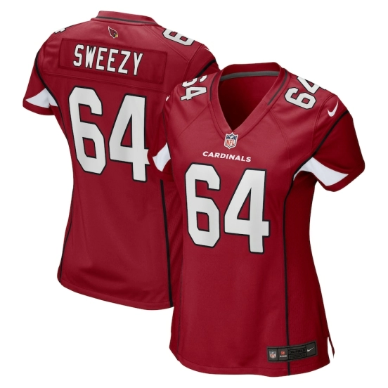 Women's J.R. Sweezy Cardinal Player Limited Team Jersey