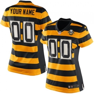 Women's Gold Custom Alternate Game Team Jersey