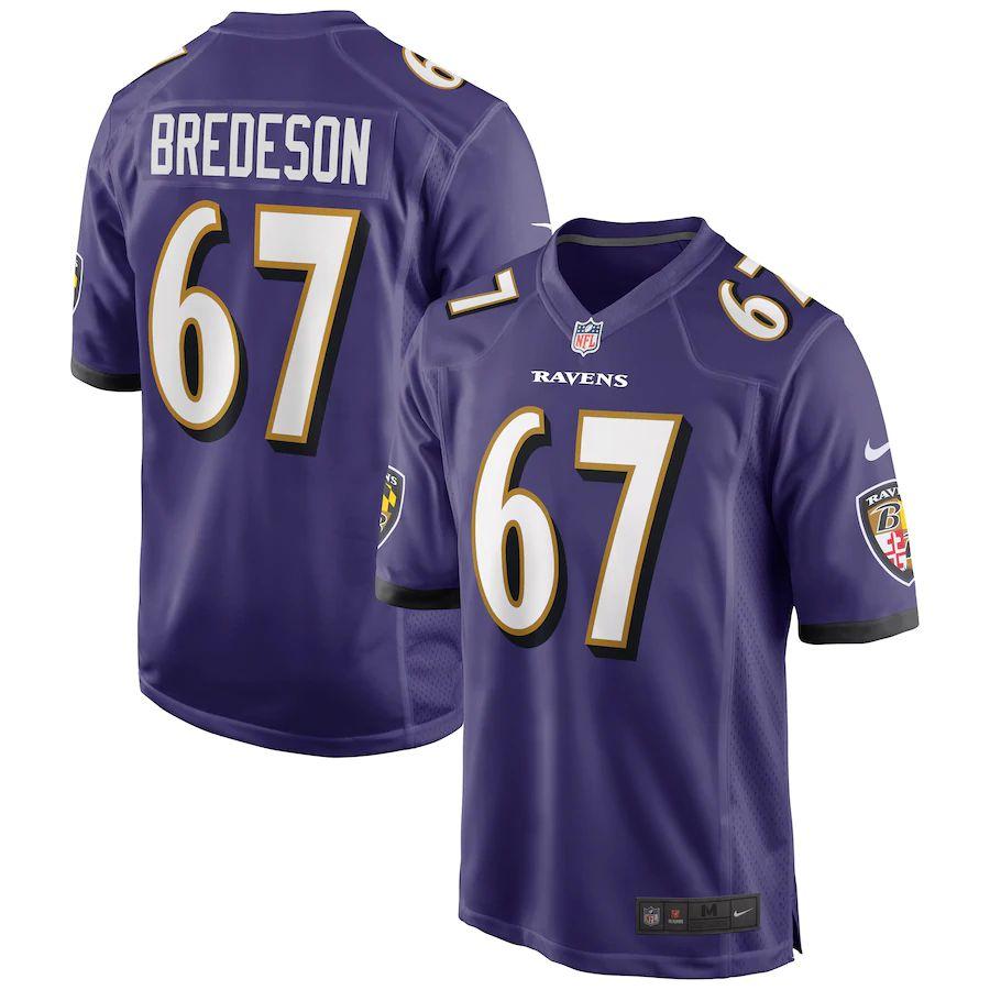 Men's Ben Bredeson Purple Player Limited Team Jersey