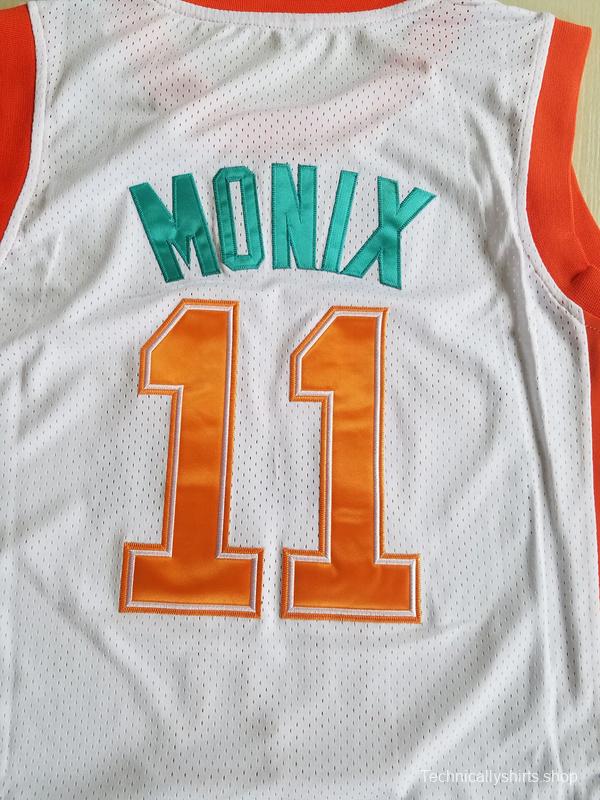 Flint Tropics 11 Ed Monix Basketball Jersey Semi Pro Team