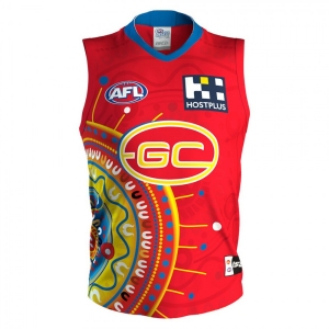 Gold Coast Suns 2020 Men's Indigenous Football Guernsey