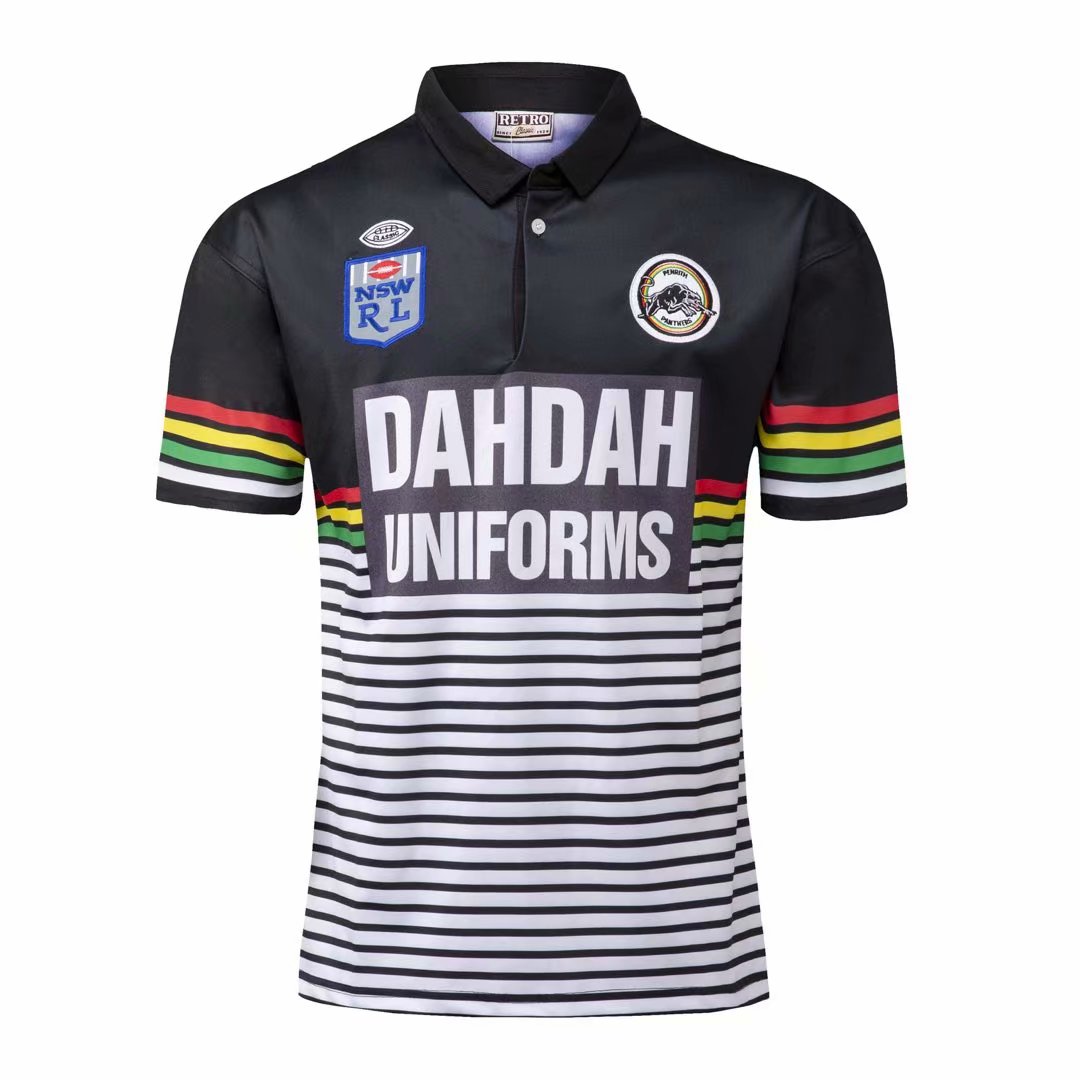 Penrith Panthers 1991 Retro Rugby Jersey