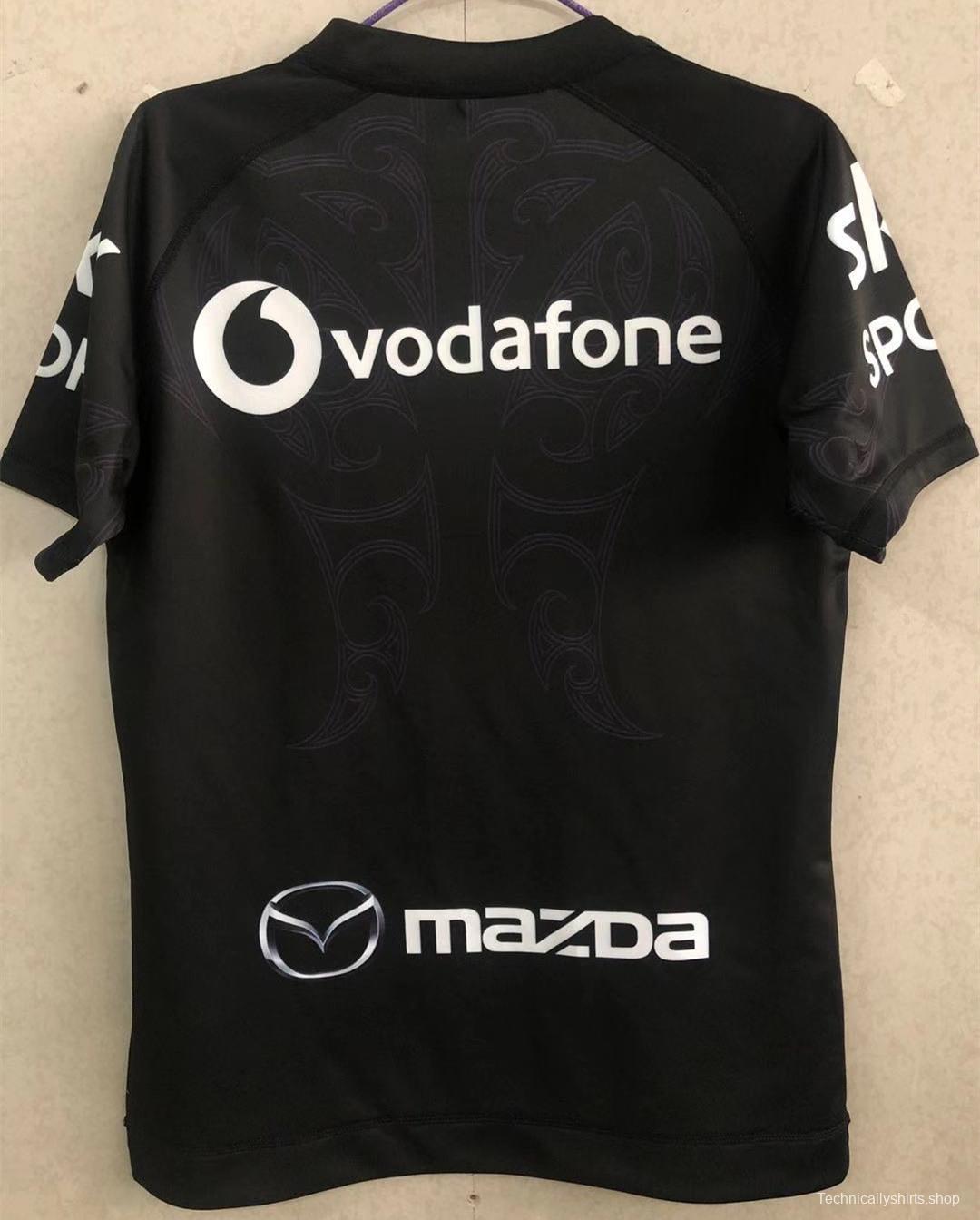 Warriors 2021 Men's Black Rugby Jersey